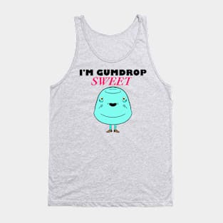 I'm Gumdrop Sweet Blue T-shirt Tank Top